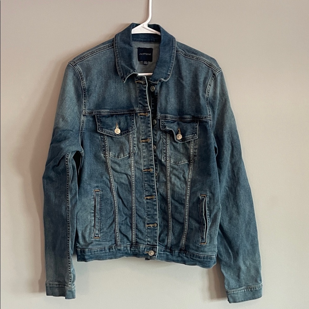 Size XXL Just USA Classic Blue Denim Jacket